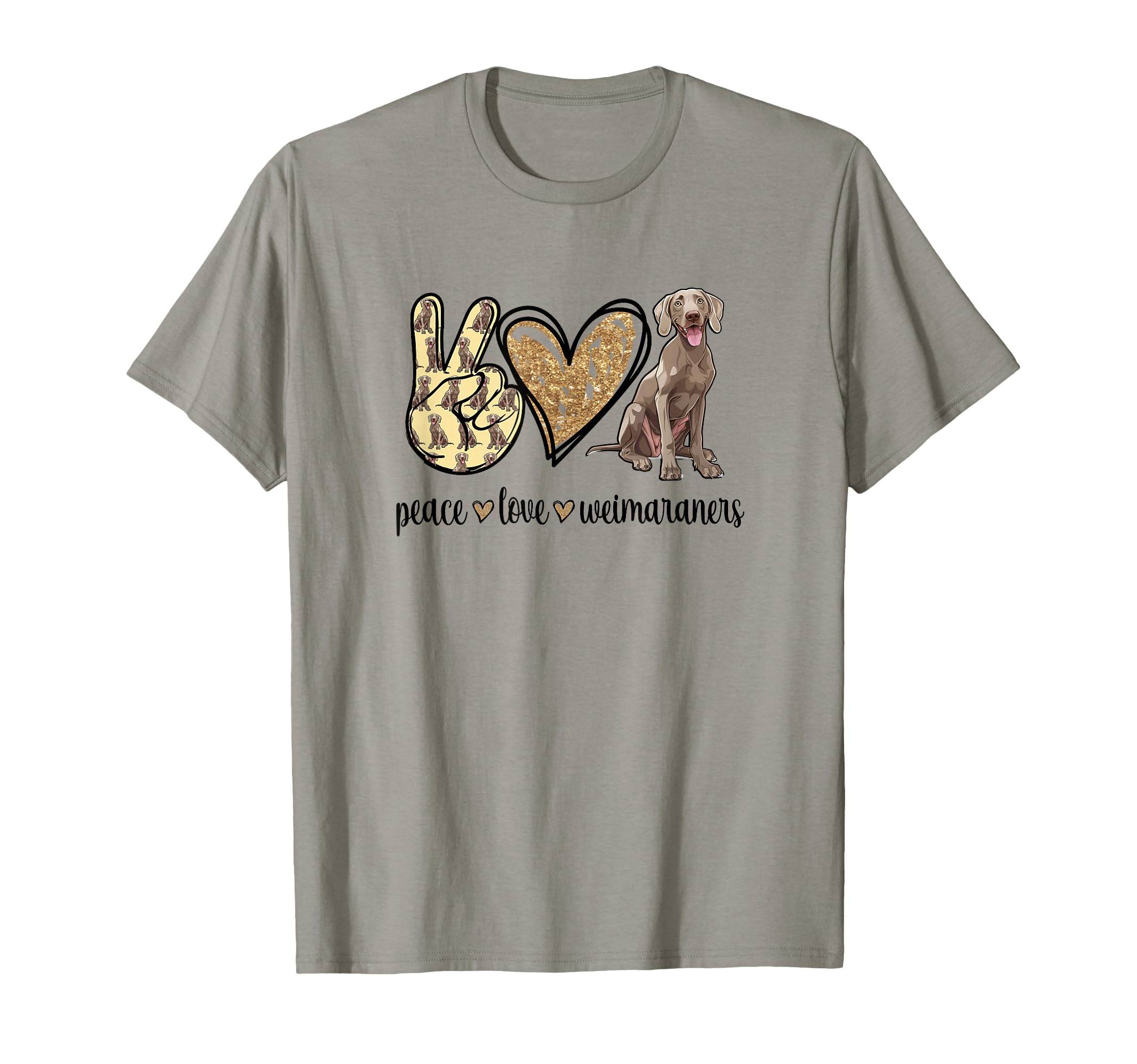 Womens Owners Peace Love T-Shirt - Casual Everyday Wear for Adults - T-Shirt, Sweatshirt, Hoodie