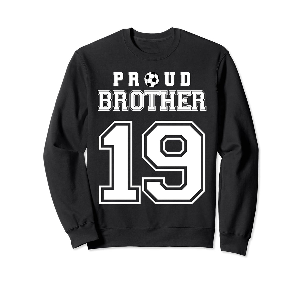 Number 19 Custom Proud Soccer Sweatshirt - Trendy Graphic for Adults - T-Shirt, Sweatshirt, Hoodie