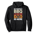 Funny Barbecue Father Grill Bbq Legend Dad Hoodie - Novelty Apparel Unisex - T-Shirt, Sweatshirt, Hoodie