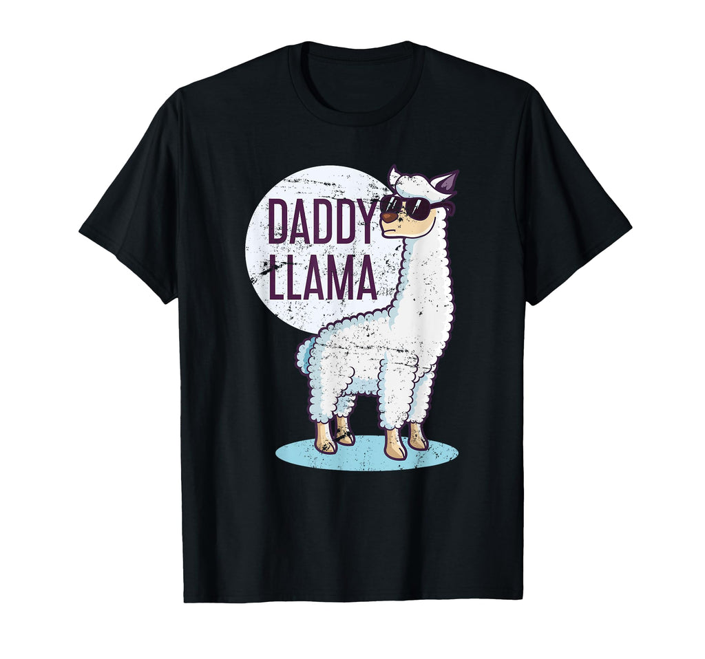 Daddy Llama Funny Dad Gift Fathers Day T-Shirt - Streetwear Style Unisex - T-Shirt, Sweatshirt, Hoodie