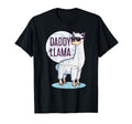 Daddy Llama Funny Dad Gift Fathers Day T-Shirt - Streetwear Style Unisex - T-Shirt, Sweatshirt, Hoodie