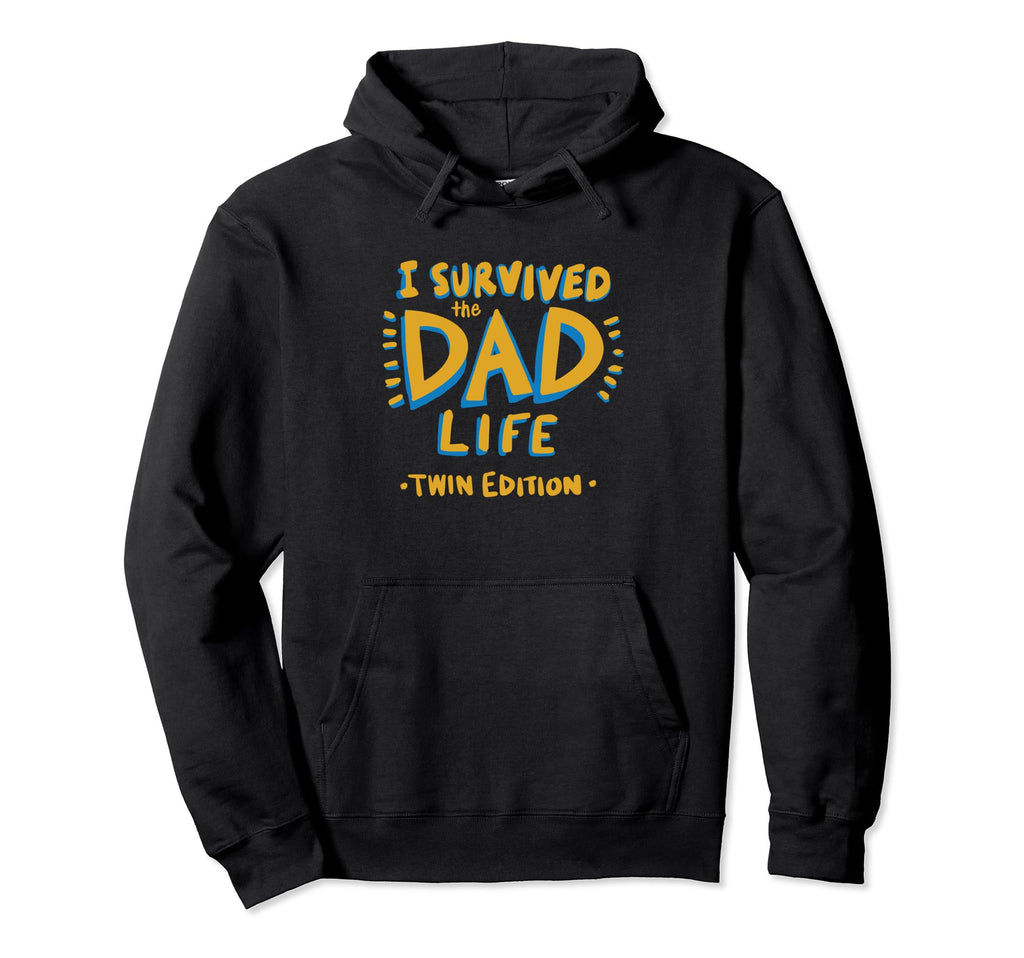Funny Dad Fathers Day Great Dads Twins Hoodie - Unique Graphic Unisex - T-Shirt, Sweatshirt, Hoodie