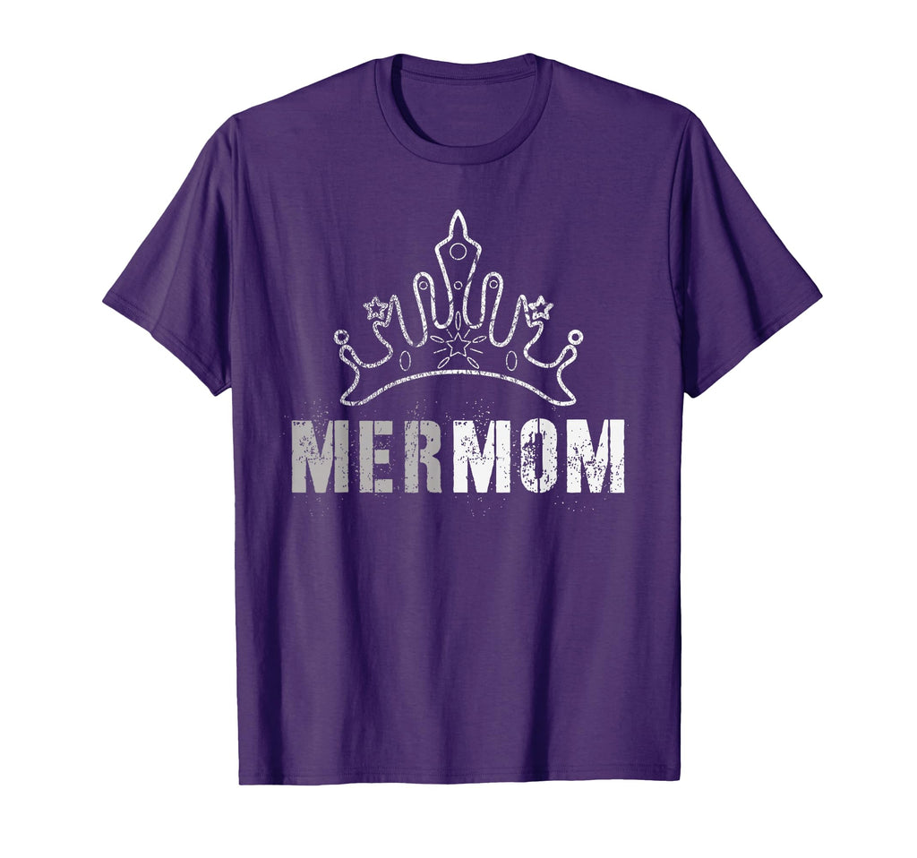 Funny Mermaid Mom Protector Team Mother T-Shirt - Graphic Print Men Women - T-Shirt, Sweatshirt, Hoodie