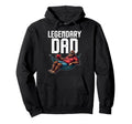Dad Legendary Bigfoot Sasquatch Hoodie - Novelty Apparel for Adults - T-Shirt, Sweatshirt, Hoodie