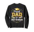 Proud Dad 2027 Graduate Graduation Sweatshirt - Minimalist Print Unisex - T-Shirt, Sweatshirt, Hoodie