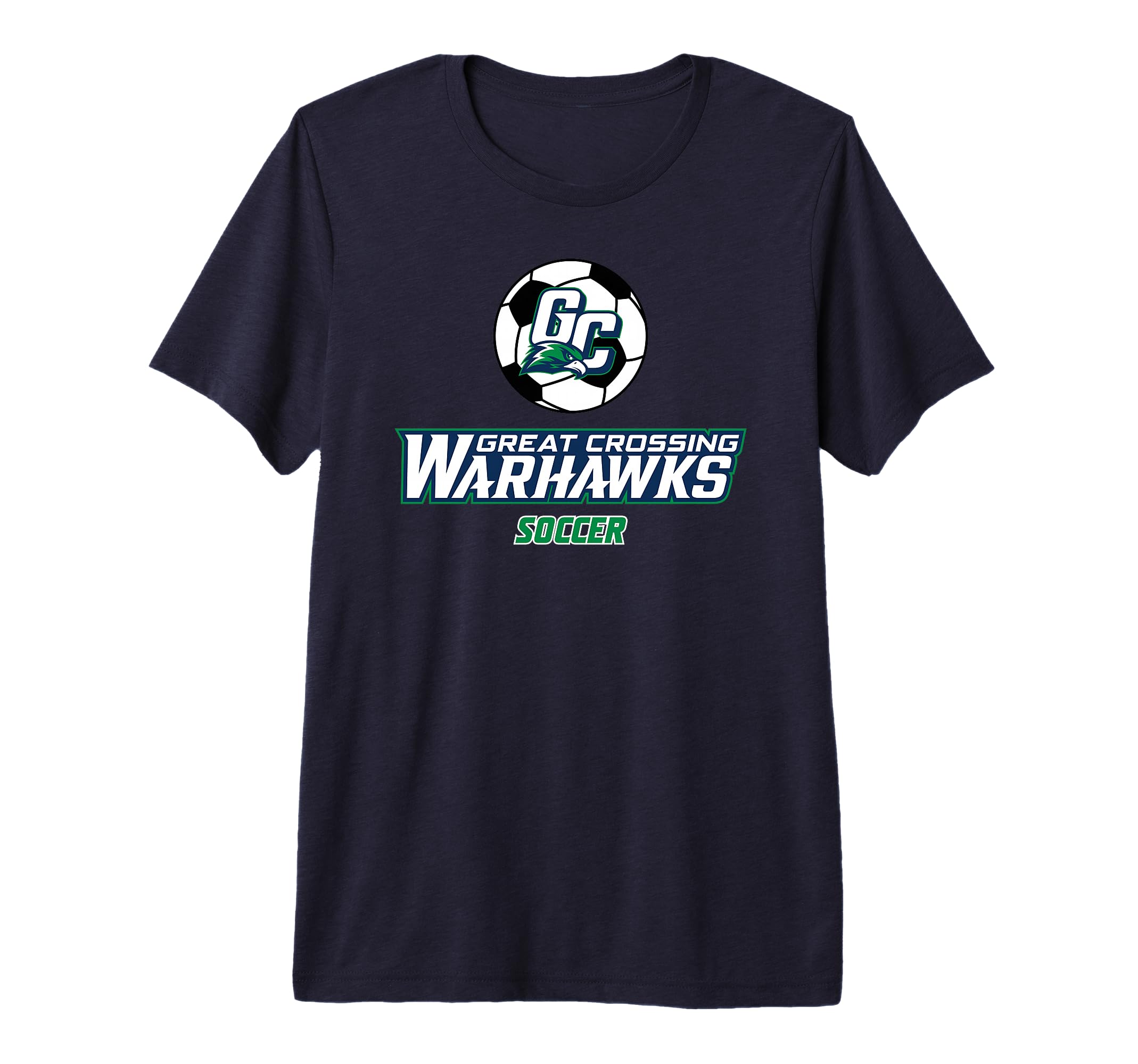 Great Crossing High School Warhawks T-Shirt - Custom Art Print Men Women - T-Shirt, Sweatshirt, Hoodie