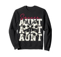 Soccer Aunt Funny Coquette Bow Sweatshirt - Trendy Graphic Men Women - T-Shirt, Sweatshirt, Hoodie