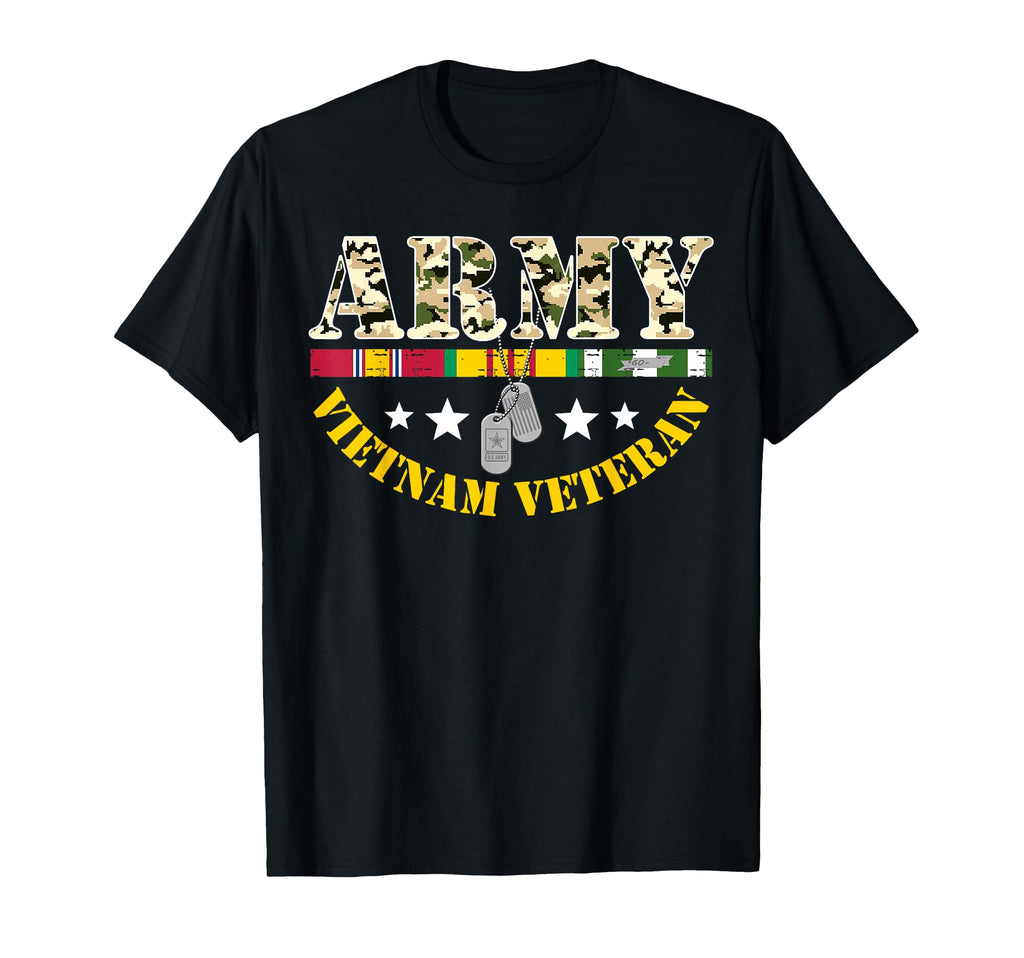 Us Army Vietnam Veteran Usa Flag T-Shirt - Novelty Apparel Men Women - T-Shirt, Sweatshirt, Hoodie