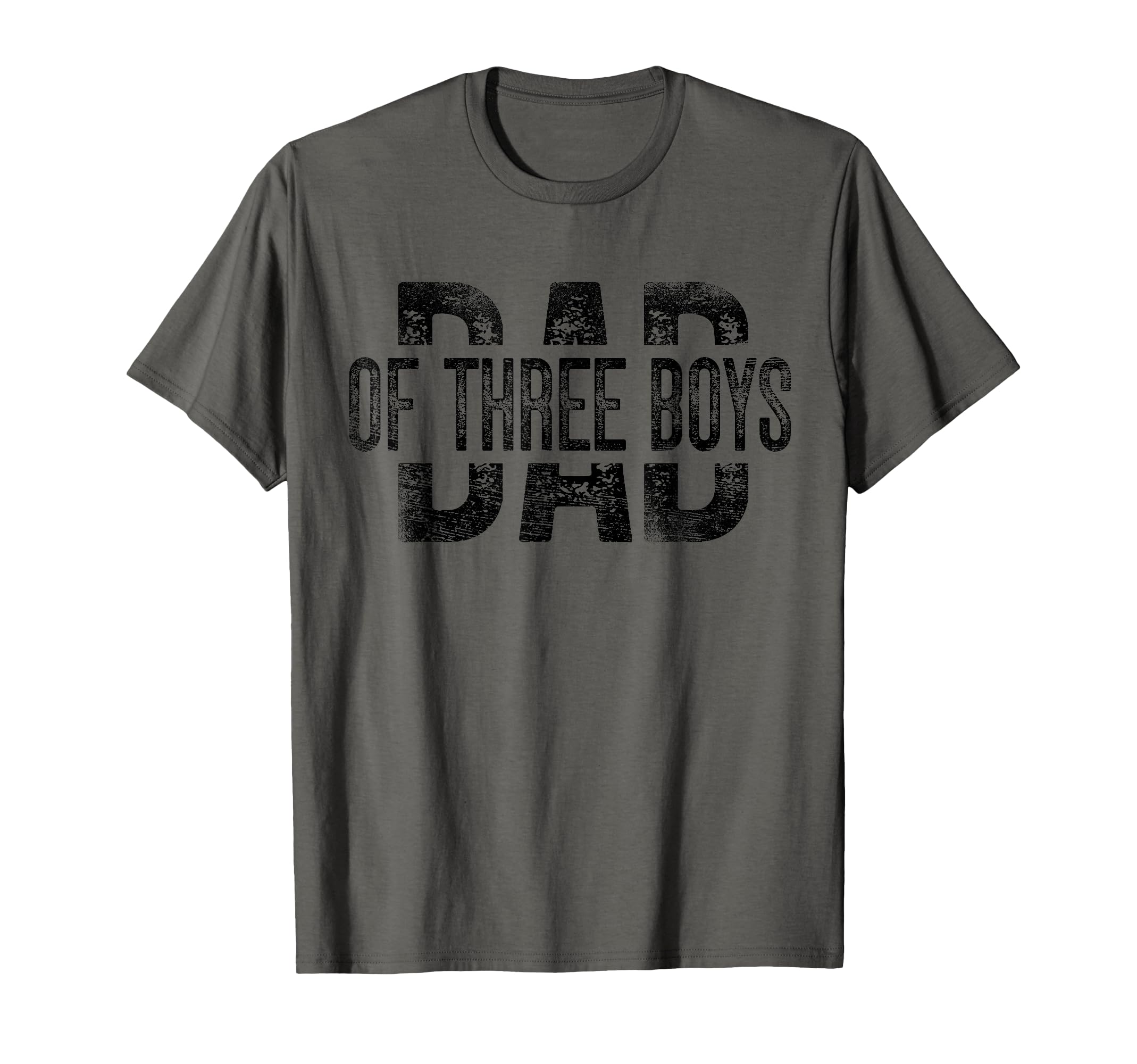 Dad Three Gifts Daddy 3 Sons Fathers T-Shirt - Minimalist Print for Adults - T-Shirt, Sweatshirt, Hoodie