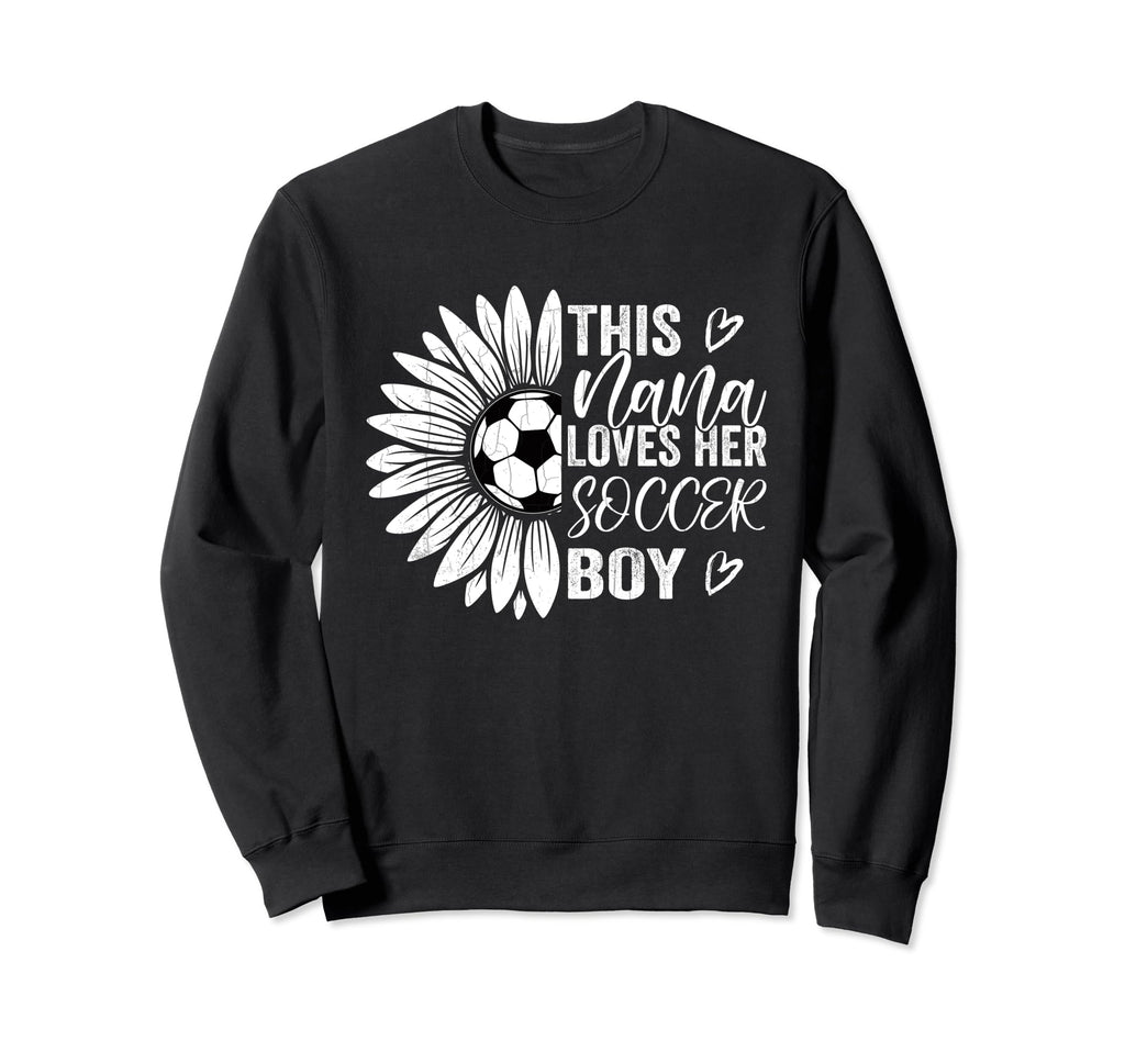 Soccer Player Funny Nana Loves Her Sweatshirt - Fun Novelty Design Unisex - T-Shirt, Sweatshirt, Hoodie