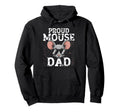 Proud Mouse Dad Mouse Owner Hoodie - Streetwear Style for Adults - T-Shirt, Sweatshirt, Hoodie