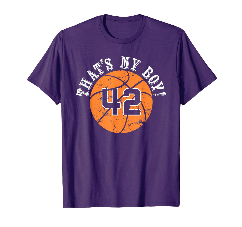 Unique Thats My 42 Basketball Player T-Shirt - Trendy Graphic Men Women - T-Shirt, Sweatshirt, Hoodie