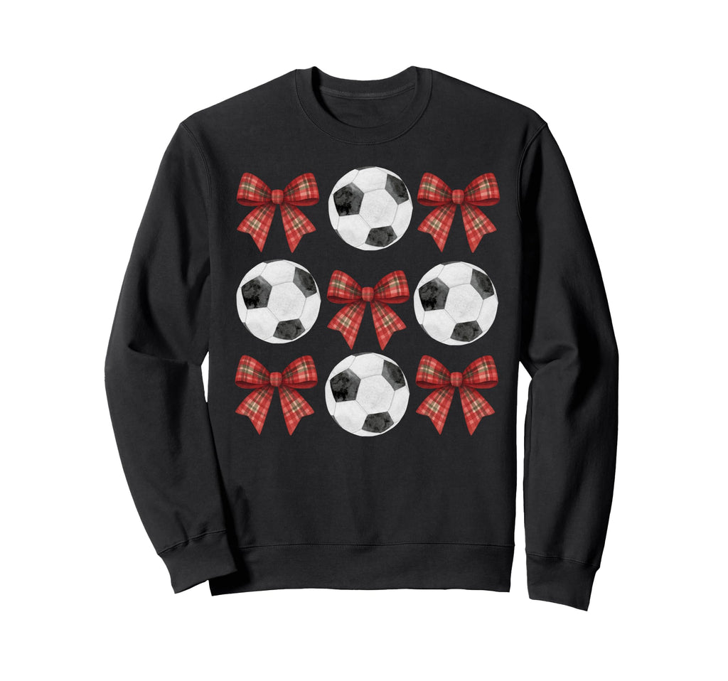 Soccer Mom Sister Coquette Teen Bow Sweatshirt - Graphic Print Men Women - T-Shirt, Sweatshirt, Hoodie