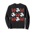 Soccer Mom Sister Coquette Teen Bow Sweatshirt - Graphic Print Men Women - T-Shirt, Sweatshirt, Hoodie