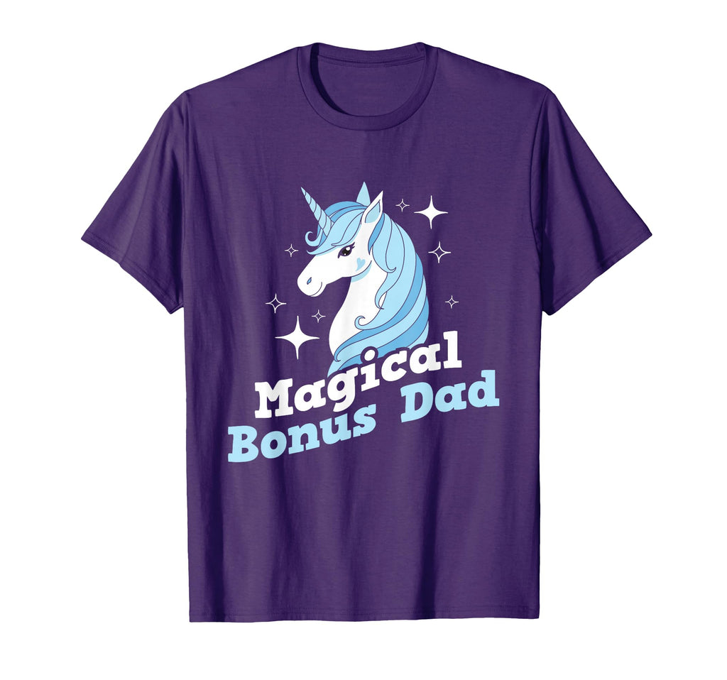 Magical Bonus Dad Unicorn Uncle Father T-Shirt - Graphic Print Unisex - T-Shirt, Sweatshirt, Hoodie
