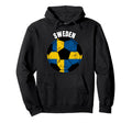 Sweden Soccer Game Player Hoodie - Casual Everyday Wear for Adults - T-Shirt, Sweatshirt, Hoodie