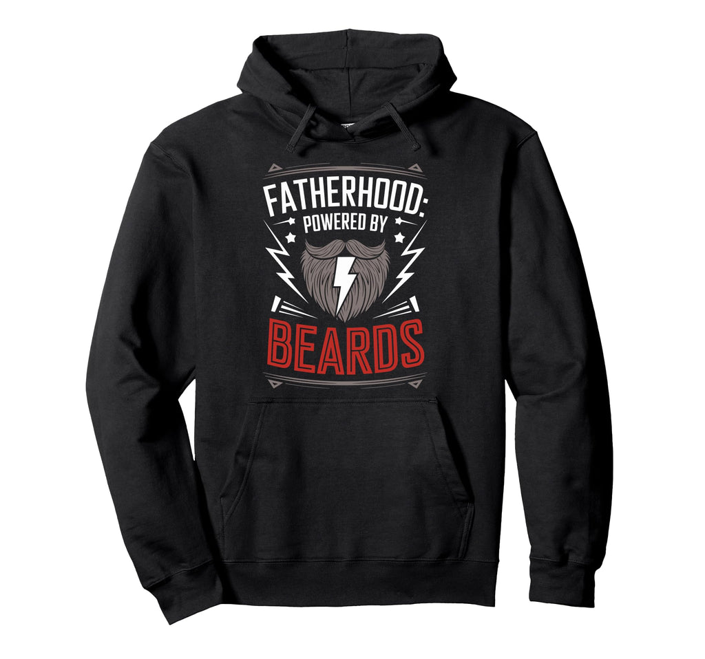 Proud Bearded Father Dad And Beard Hoodie - Novelty Apparel Men Women - T-Shirt, Sweatshirt, Hoodie