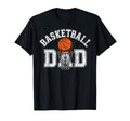 Basketball Player Dad Father Hoops T-Shirt - Minimalist Print Men Women - T-Shirt, Sweatshirt, Hoodie
