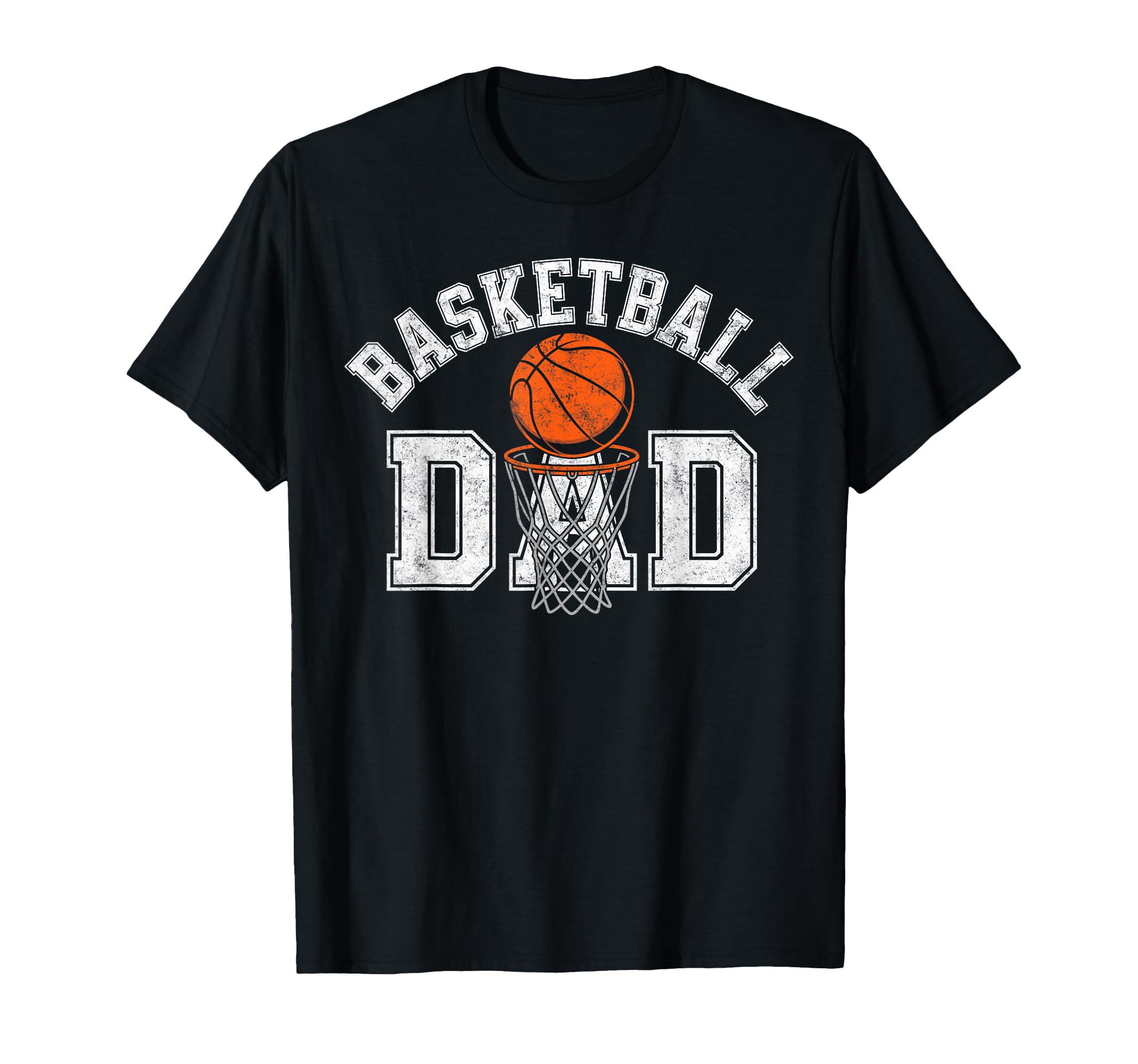 Basketball Player Dad Father Hoops T-Shirt - Minimalist Print Men Women - T-Shirt, Sweatshirt, Hoodie