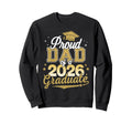 Super Proud Dad 2026 Graduate Awesome Sweatshirt - Graphic Print Men Women - T-Shirt, Sweatshirt, Hoodie