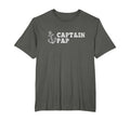 Captain Pap Sailing Boating Boat T-Shirt - Minimalist Print Men Women - T-Shirt, Sweatshirt, Hoodie