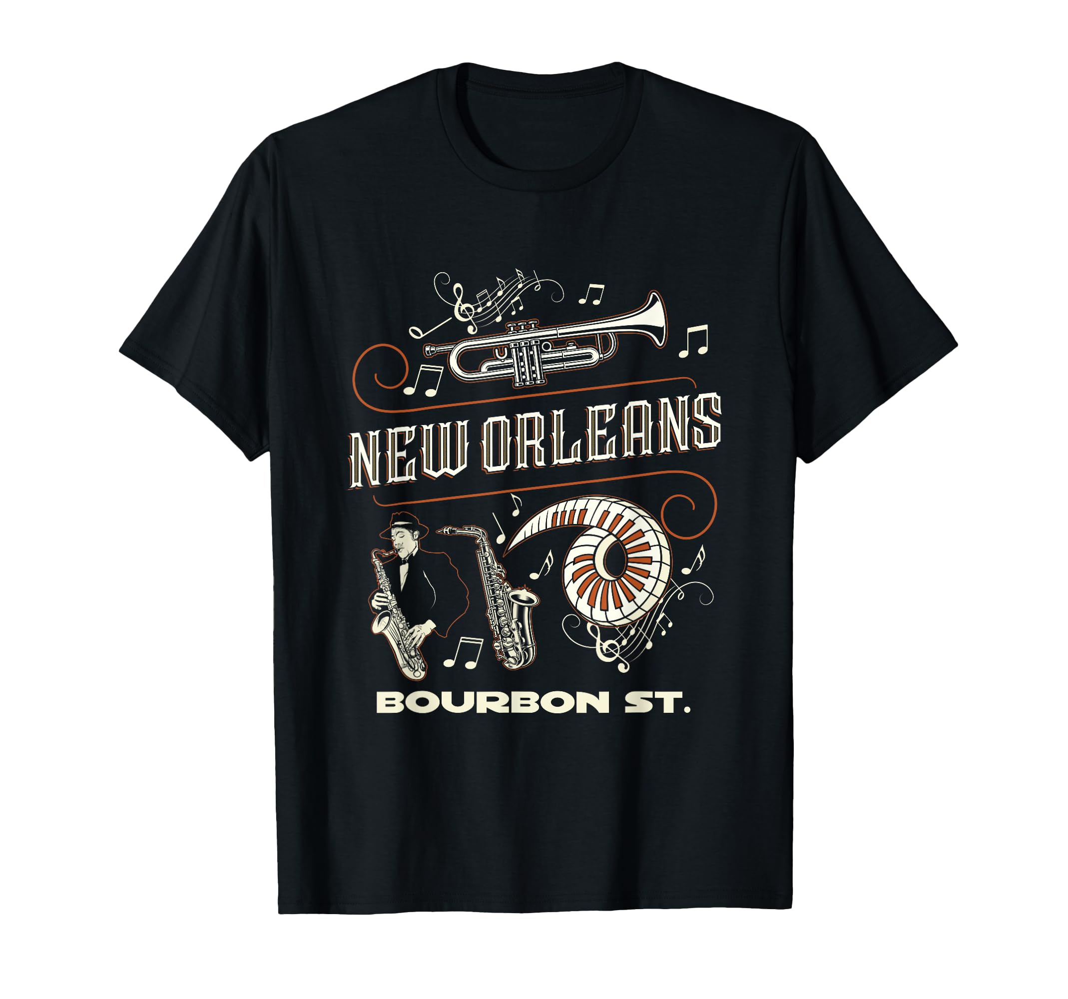 New Orleans Louisiana Jazz Festival Small T-Shirt - Streetwear Style Unisex - T-Shirt, Sweatshirt, Hoodie