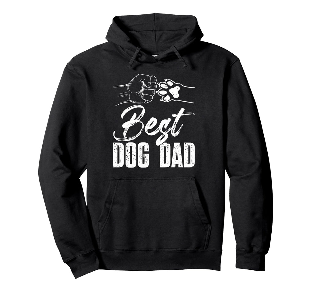 Best Dog Dad Family Matching Funny Hoodie - Fun Novelty Design Men Women - T-Shirt, Sweatshirt, Hoodie