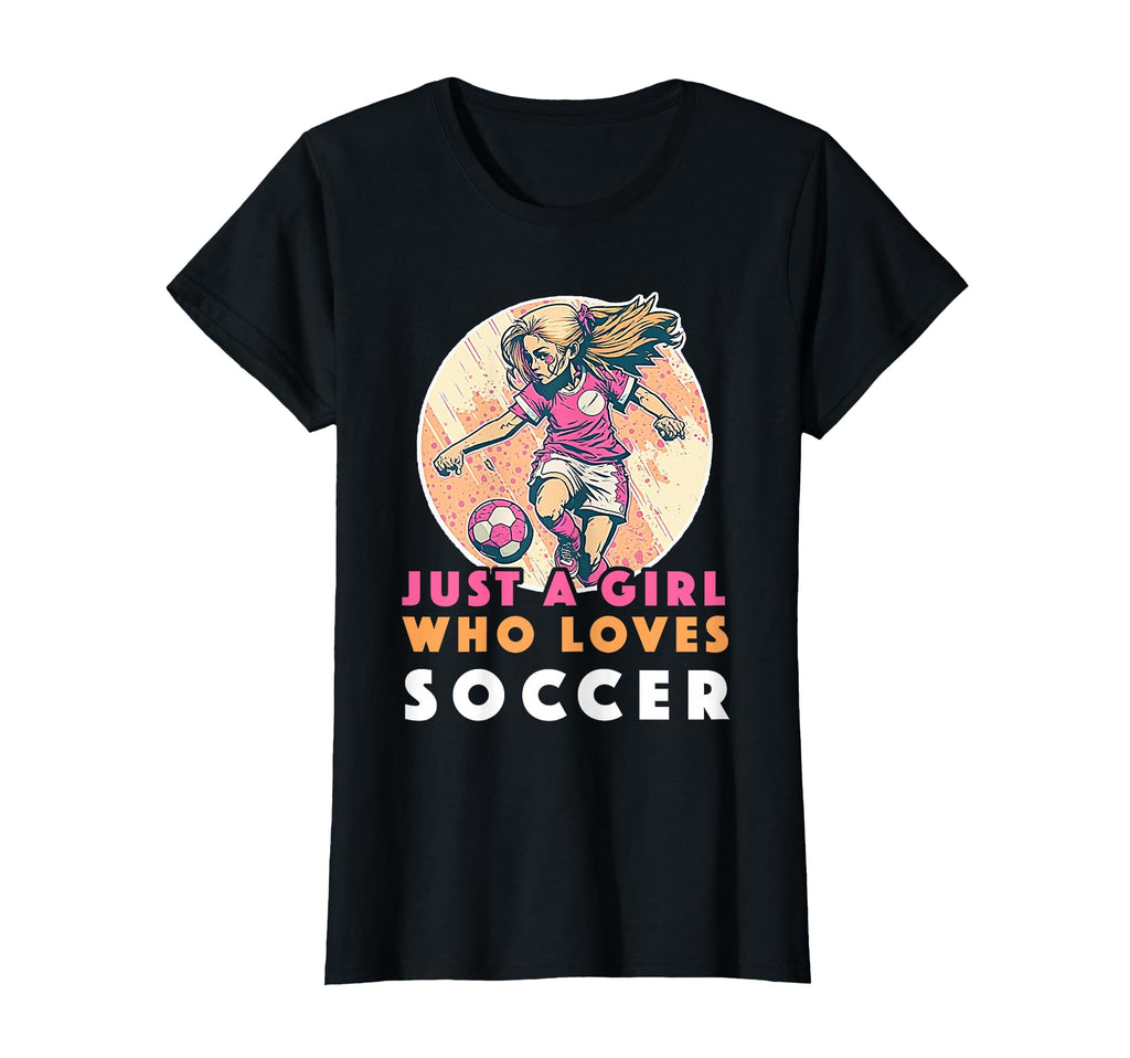 Just Who Loves Soccer Soccer Outfit T-Shirt - Trendy Graphic Unisex - T-Shirt, Sweatshirt, Hoodie