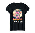 Just Who Loves Soccer Soccer Outfit T-Shirt - Trendy Graphic Unisex - T-Shirt, Sweatshirt, Hoodie