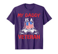 My Daddy Is Veteran Veterans American T-Shirt - Streetwear Style Men Women - T-Shirt, Sweatshirt, Hoodie