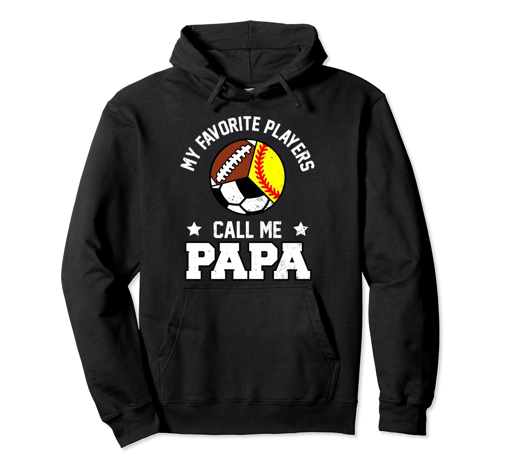 My Favorites Softball Soccer Football Hoodie - Casual Everyday Wear Unisex - T-Shirt, Sweatshirt, Hoodie