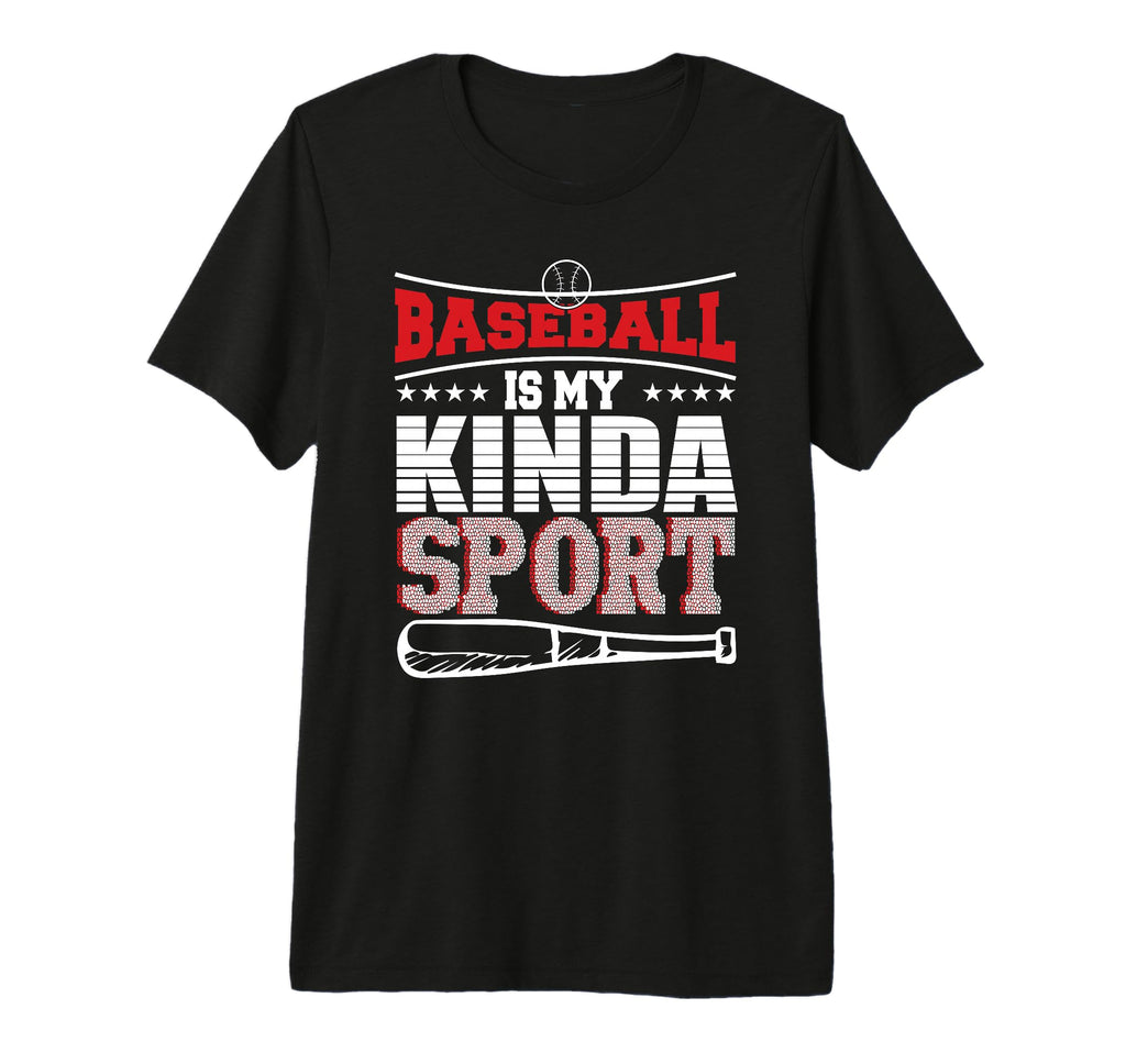 My Kinda Sport Baseball Player T-Shirt - Aesthetic Graphic for Adults - T-Shirt, Sweatshirt, Hoodie