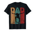 Skateboard Dad Daddy Silhouette Fathers T-Shirt - Minimalist Print Unisex - T-Shirt, Sweatshirt, Hoodie