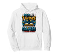 Dad Twins Gamer Dad Hardest Hoodie - Aesthetic Graphic for Adults - T-Shirt, Sweatshirt, Hoodie