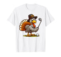 Turkey Golf Thanksgiving Golfer Turkey T-Shirt - Trendy Graphic Men Women - T-Shirt, Sweatshirt, Hoodie