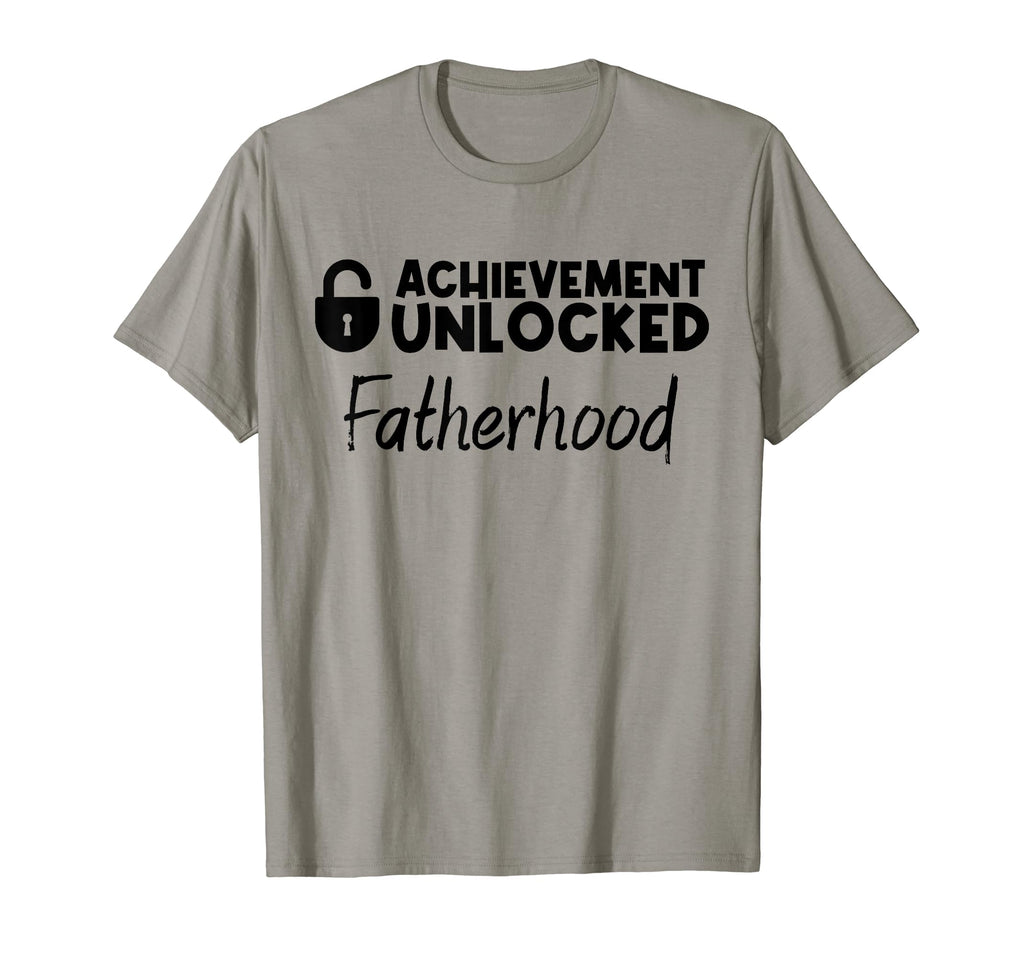 Achievement Unlocked Fatherhood Gamer T-Shirt - Graphic Print Men Women - T-Shirt, Sweatshirt, Hoodie