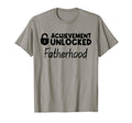 Achievement Unlocked Fatherhood Gamer T-Shirt - Graphic Print Men Women - T-Shirt, Sweatshirt, Hoodie