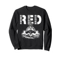 Remember Everyone Deployed Red Sweatshirt - Casual Everyday Wear Men Women - T-Shirt, Sweatshirt, Hoodie