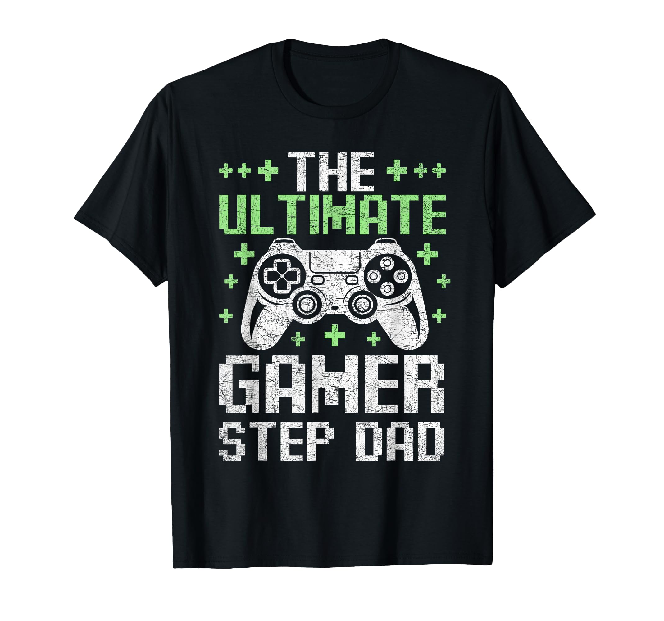 Stepdad Fathers Day Ultimate Gamer T-Shirt - Trendy Graphic for Adults - T-Shirt, Sweatshirt, Hoodie
