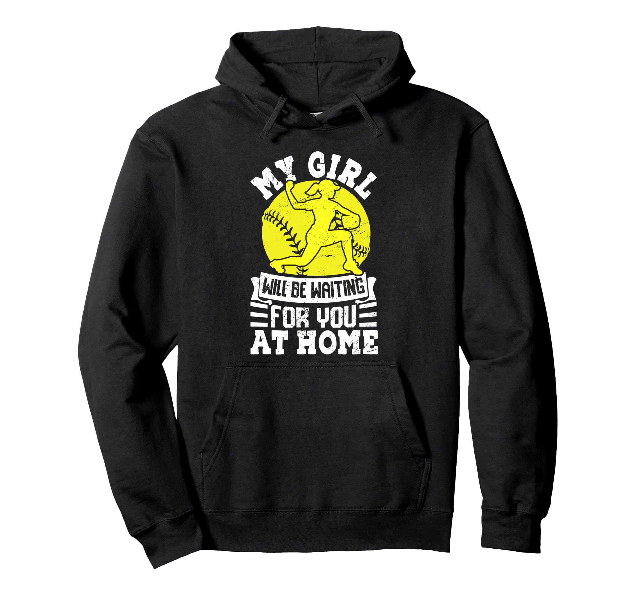 My Will Be Waiting You Home Softball Mom Hoodie - Custom Art Print Unisex - T-Shirt, Sweatshirt, Hoodie