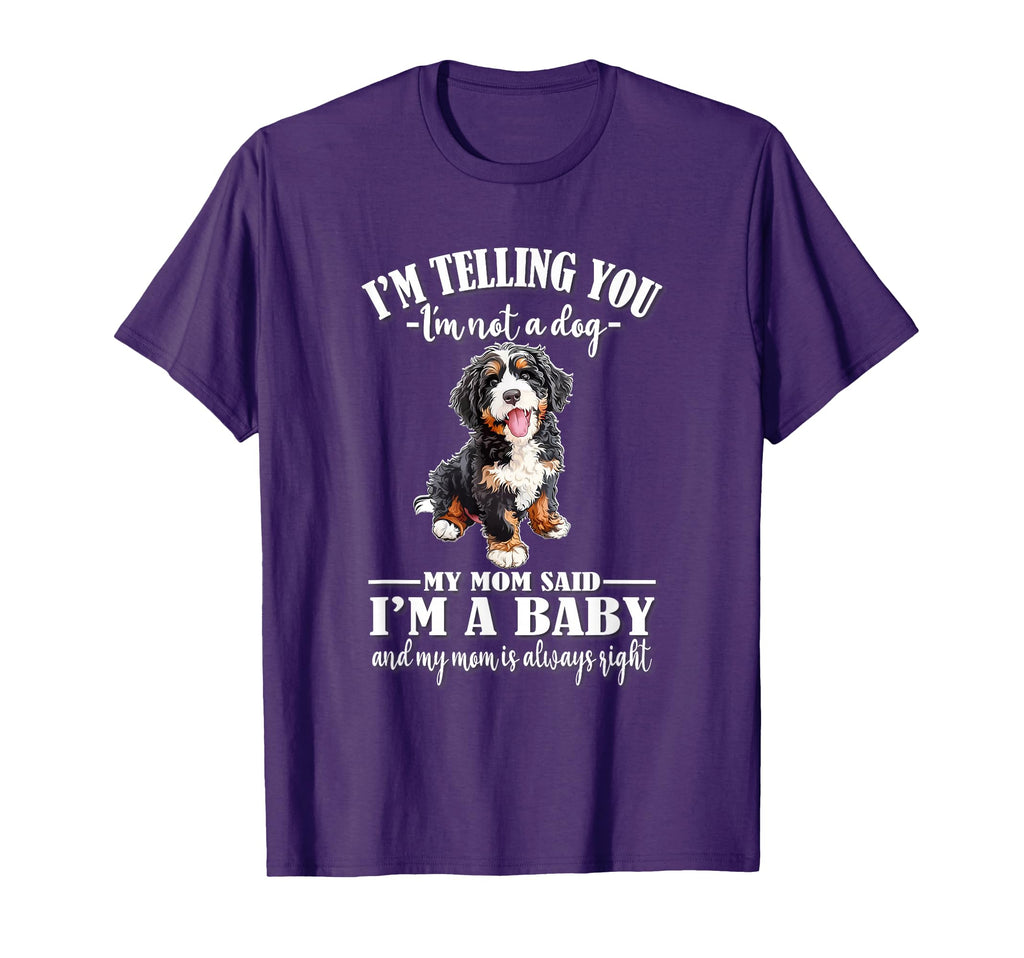 Womens Not Dog Mom Says T-Shirt - Casual Everyday Wear for Adults - T-Shirt, Sweatshirt, Hoodie