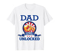 Mens Dad Level Unlocked Become T-Shirt - Aesthetic Graphic Men Women - T-Shirt, Sweatshirt, Hoodie