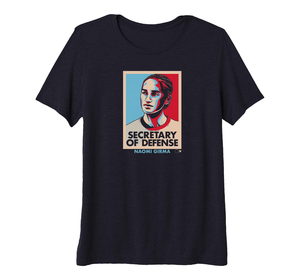 Naomi Girma Secretary Defense Usa Womens T-Shirt - Graphic Print Unisex - T-Shirt, Sweatshirt, Hoodie