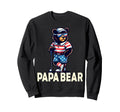 Papa Bear Gifts Funny Birthday Sweatshirt - Aesthetic Graphic for Adults - T-Shirt, Sweatshirt, Hoodie