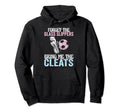 Forget Glass Slippers Bring Me Cleats Hoodie - Trendy Graphic for Adults - T-Shirt, Sweatshirt, Hoodie