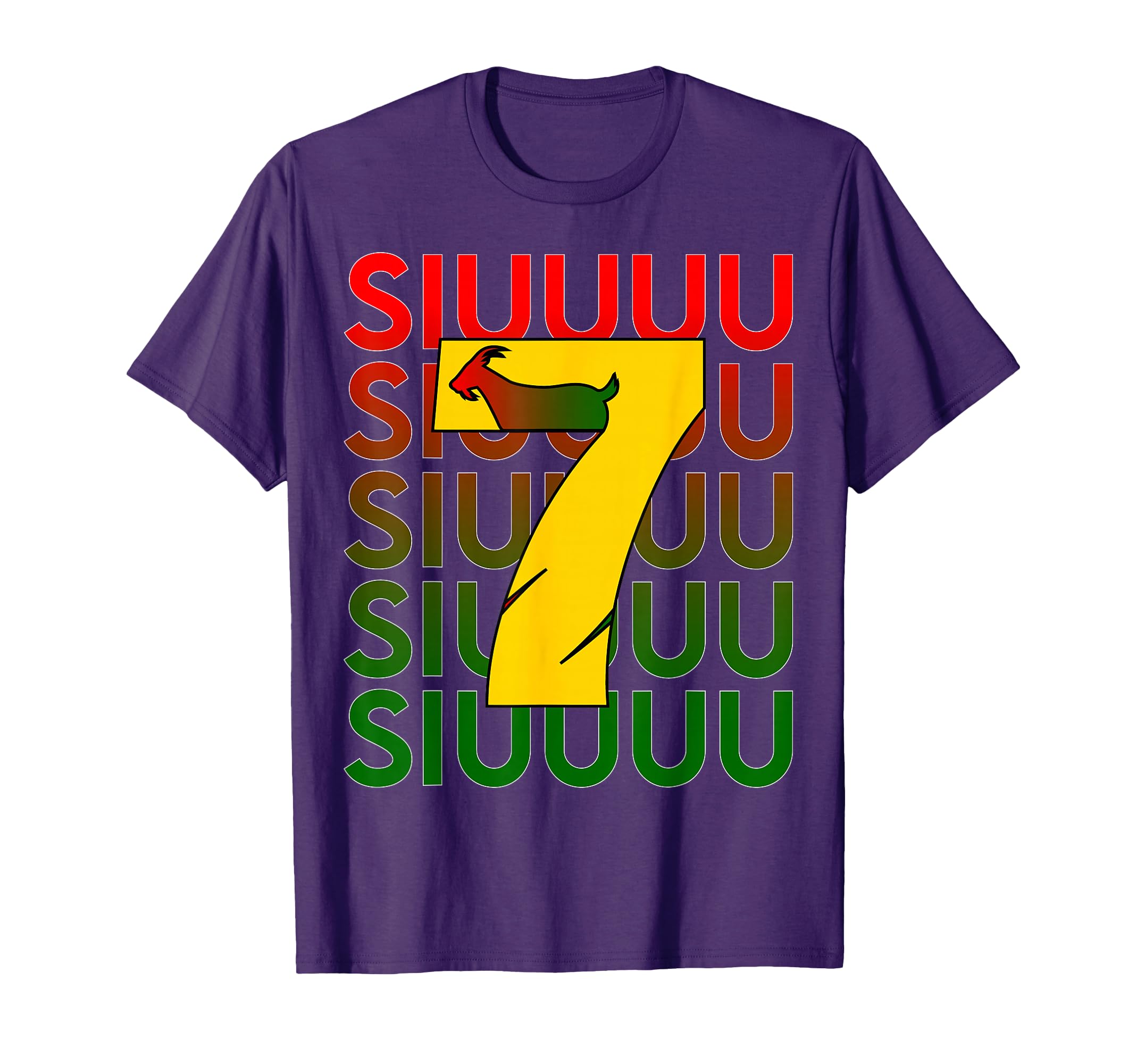 Siuuuu Goat Soccer Soccer Player T-Shirt - Custom Art Print Men Women - T-Shirt, Sweatshirt, Hoodie