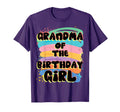 Grandma Birthday Colorful Matching T-Shirt - Aesthetic Graphic Men Women - T-Shirt, Sweatshirt, Hoodie