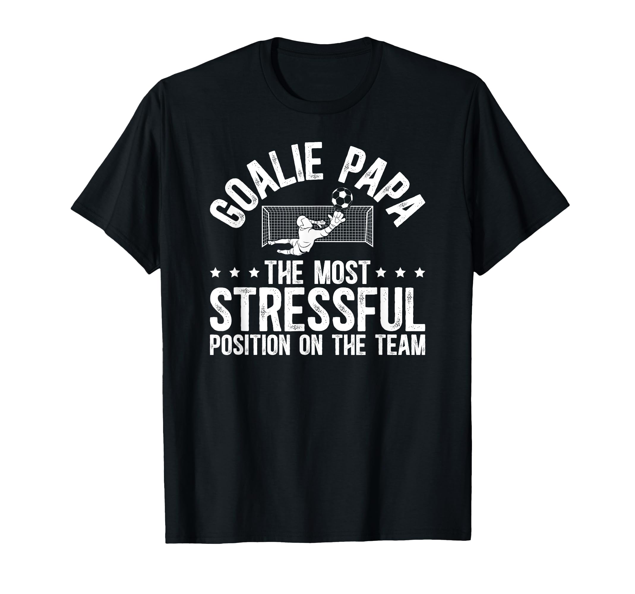 Soccer Goalie Papa Definition Soccer T-Shirt - Minimalist Print for Adults - T-Shirt, Sweatshirt, Hoodie