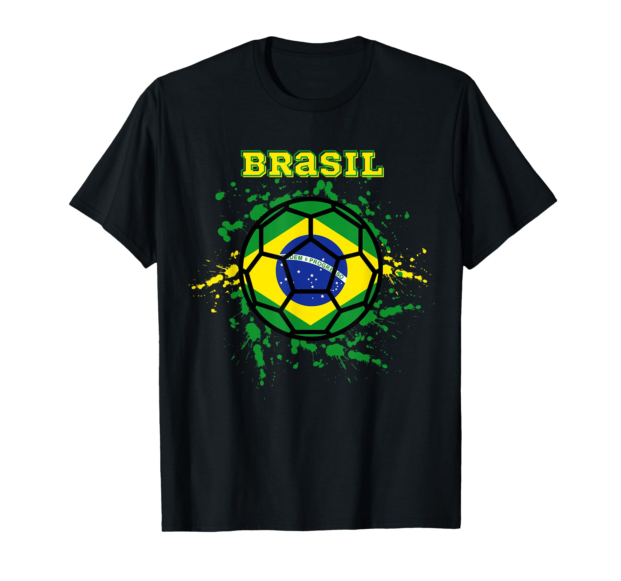 Brazil Soccer Brazillian Flag Brasil T-Shirt - Unique Graphic Men Women - T-Shirt, Sweatshirt, Hoodie
