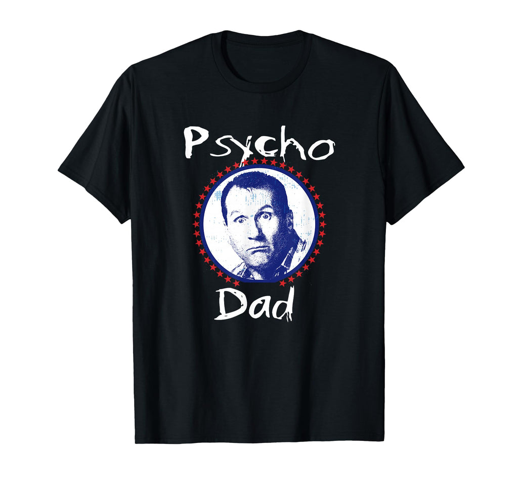 Lfh Psycho Dad Funny Mens Black Small T-Shirt - Fun Novelty Design Unisex - T-Shirt, Sweatshirt, Hoodie